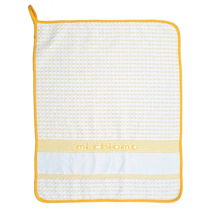 Almatex srl – Großhandel Küchenhandtuch – Mein Name ist besticktes Handtuch cm. 40X50