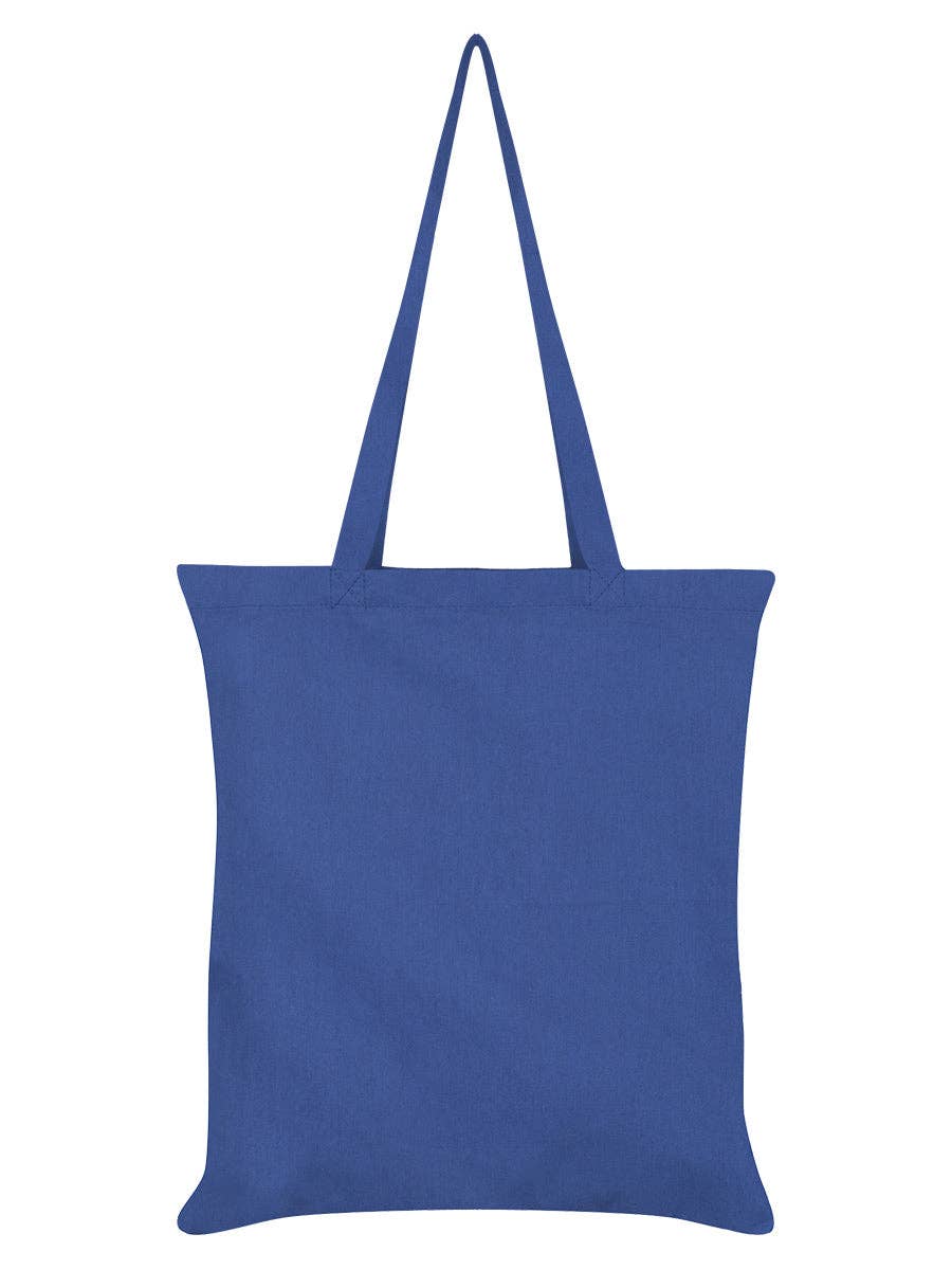 Grindstore - Vente Tote bag – unisexe - Sac fourre-tout Spooky Cat Love Is Love bleu bleuet1