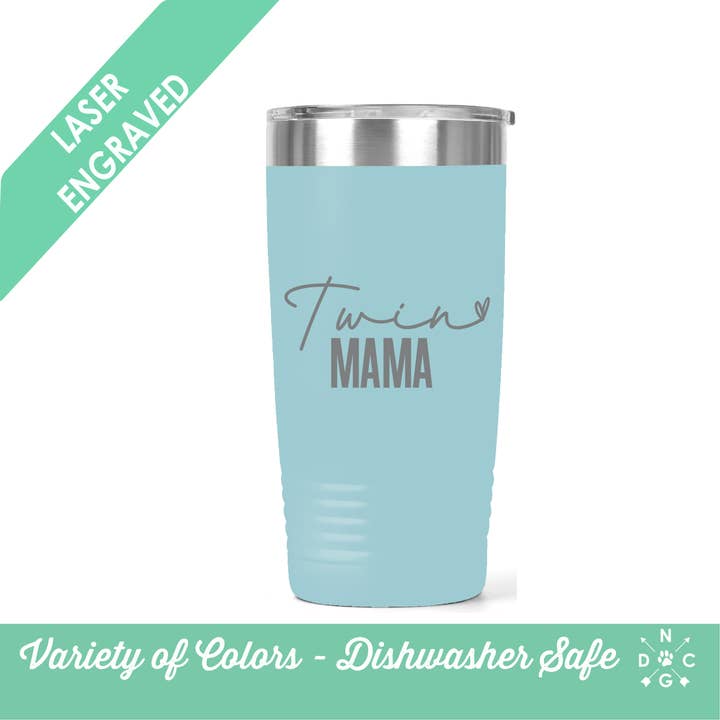 Twin Mom Tumbler - Cadeau voor mama - Cadeau voor nieuwe moeder - Twins mok voor wholesale door Northern Country Girl Designs, LLC