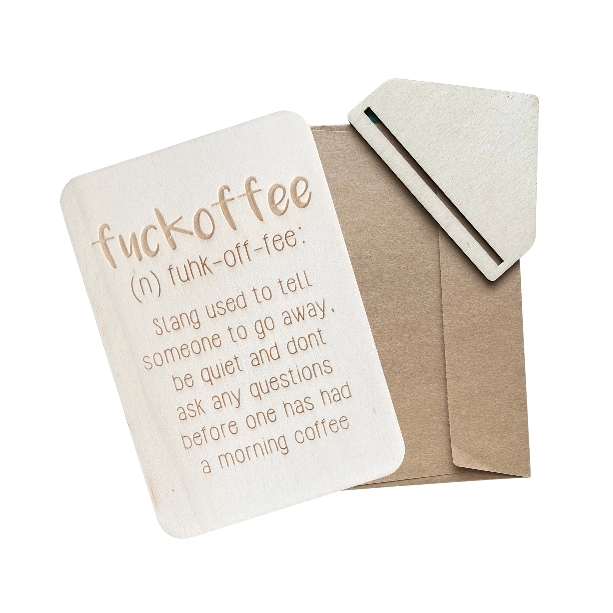 Cheeky Charlie Keep Cards - Wholesale Everyday greeting card - Fuckoffee1