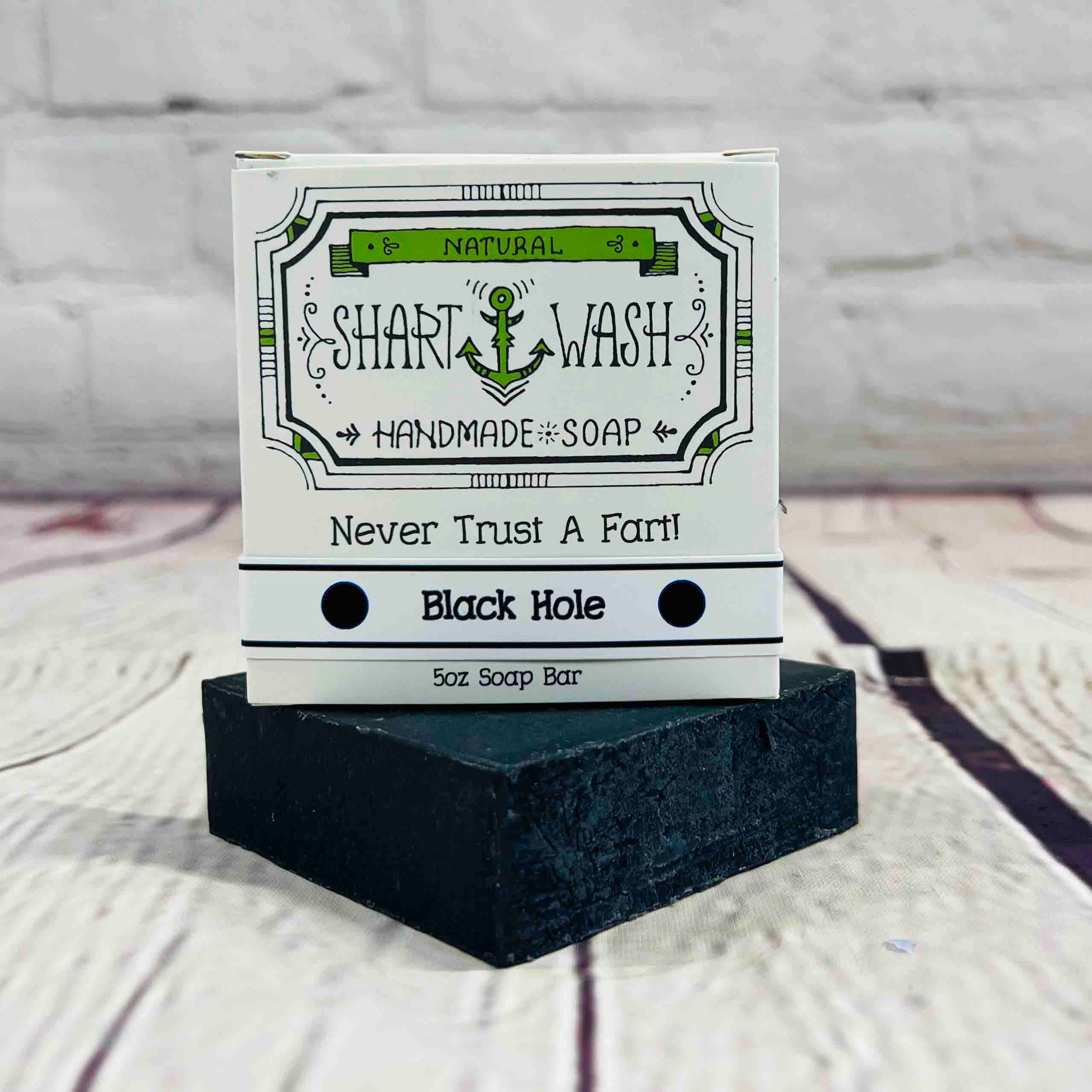Dutch Oven Kits Fart Gifts - Wholesale Bar Soap - Black Hole Scrub - Shart Wash Natural Soap Bars (5 oz)
