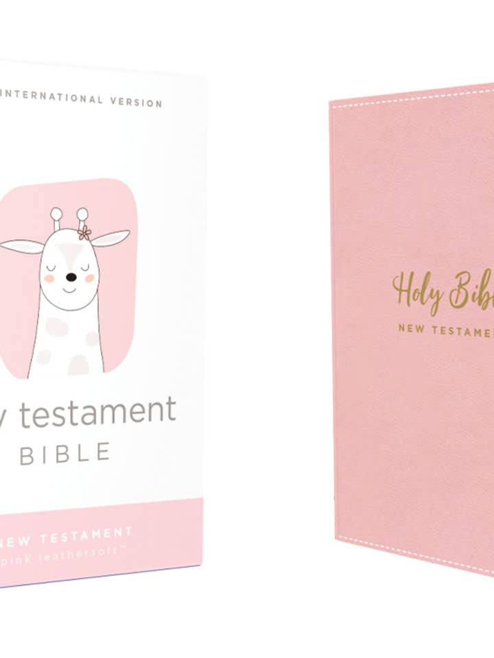 NIV Tiny Testament Bible, New Testament Leathersoft Pink for wholesale by HarperCollins Christian Publishing