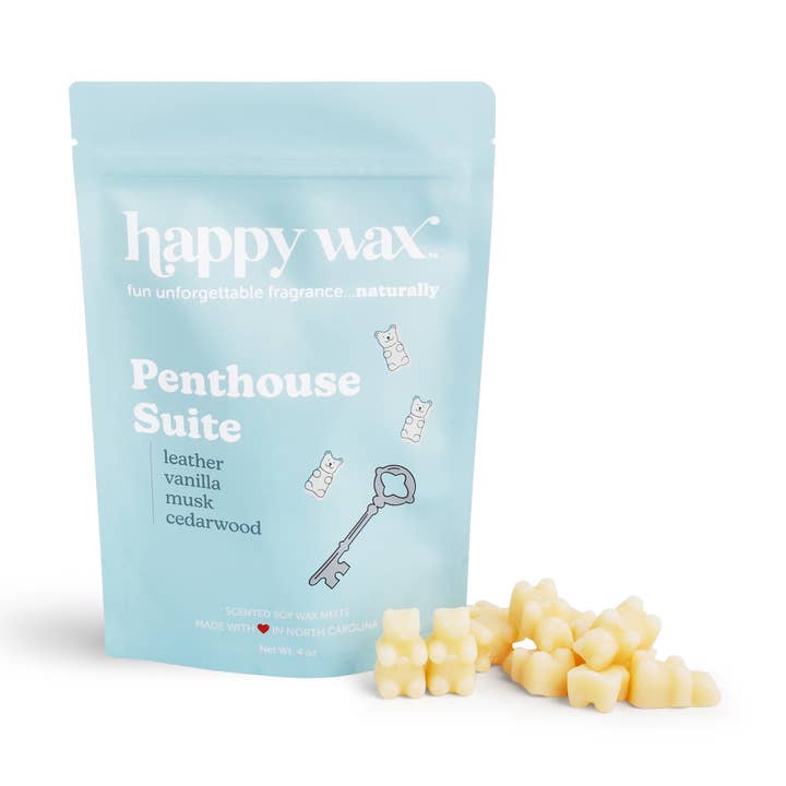 Penthouse Suite Wax Melts 4oz Pouch for wholesale by Happy Wax