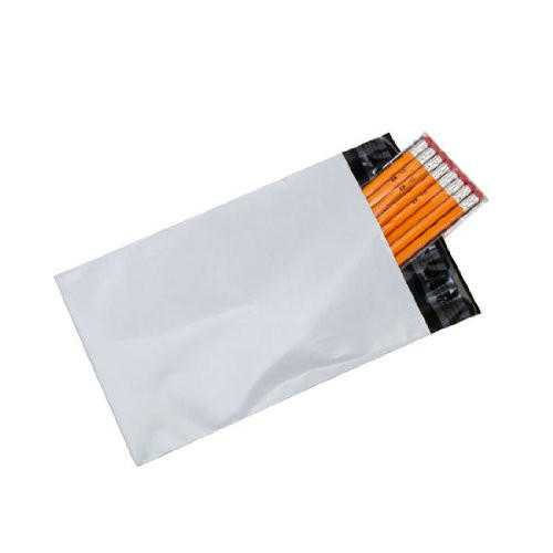 White Poly Mailing Bag 12'' x 15.5'' (pack of 100) for wholesale by Vrinda