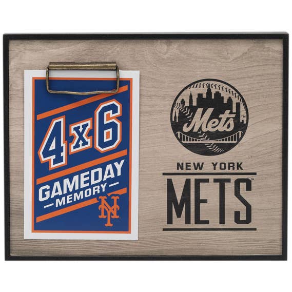 Open Road Brands, LLC - Wholesale Picture Frame - New York Mets Team Logo Photo Frame