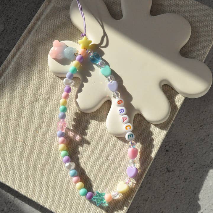 TheMellys - Wholesale Phonecase Strap - Gummy Bear Phone Strap, Bead Bag Charm, Y2K Bead Phone Strap