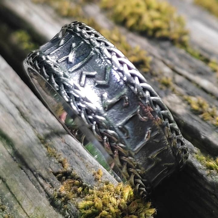 Alliance Runes Viking - acier inoxydable for wholesale by Jardin des Druides