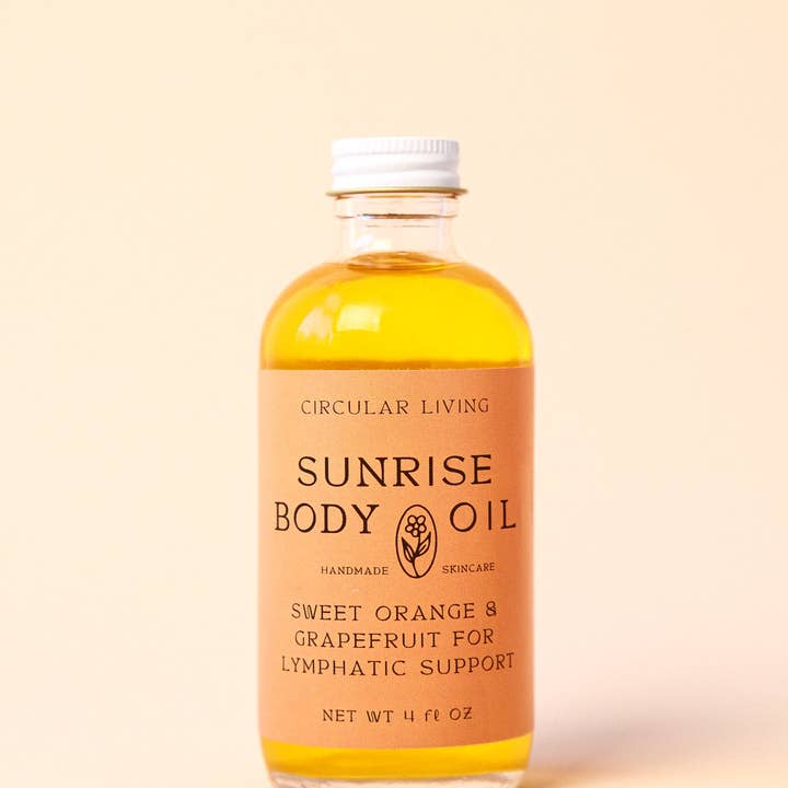 Circular Living - Wholesale Bath/Body Oil - Sunrise Body Oil, Sweet Orange & Grapefruit