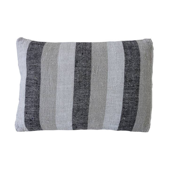 Aubange Handwoven 100% Linen Pillow for wholesale by Blue Ocean Traders