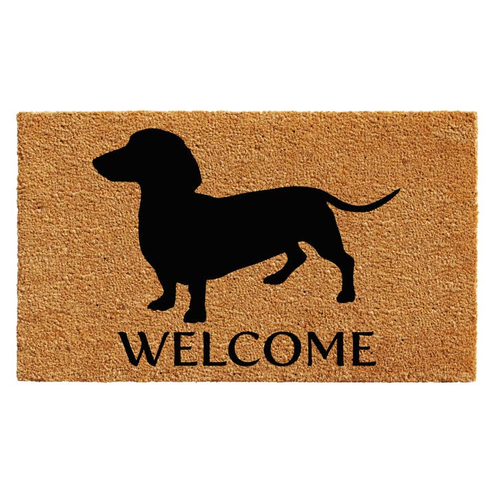 Dachshund Dog Doormat for wholesale by Calloway Mills