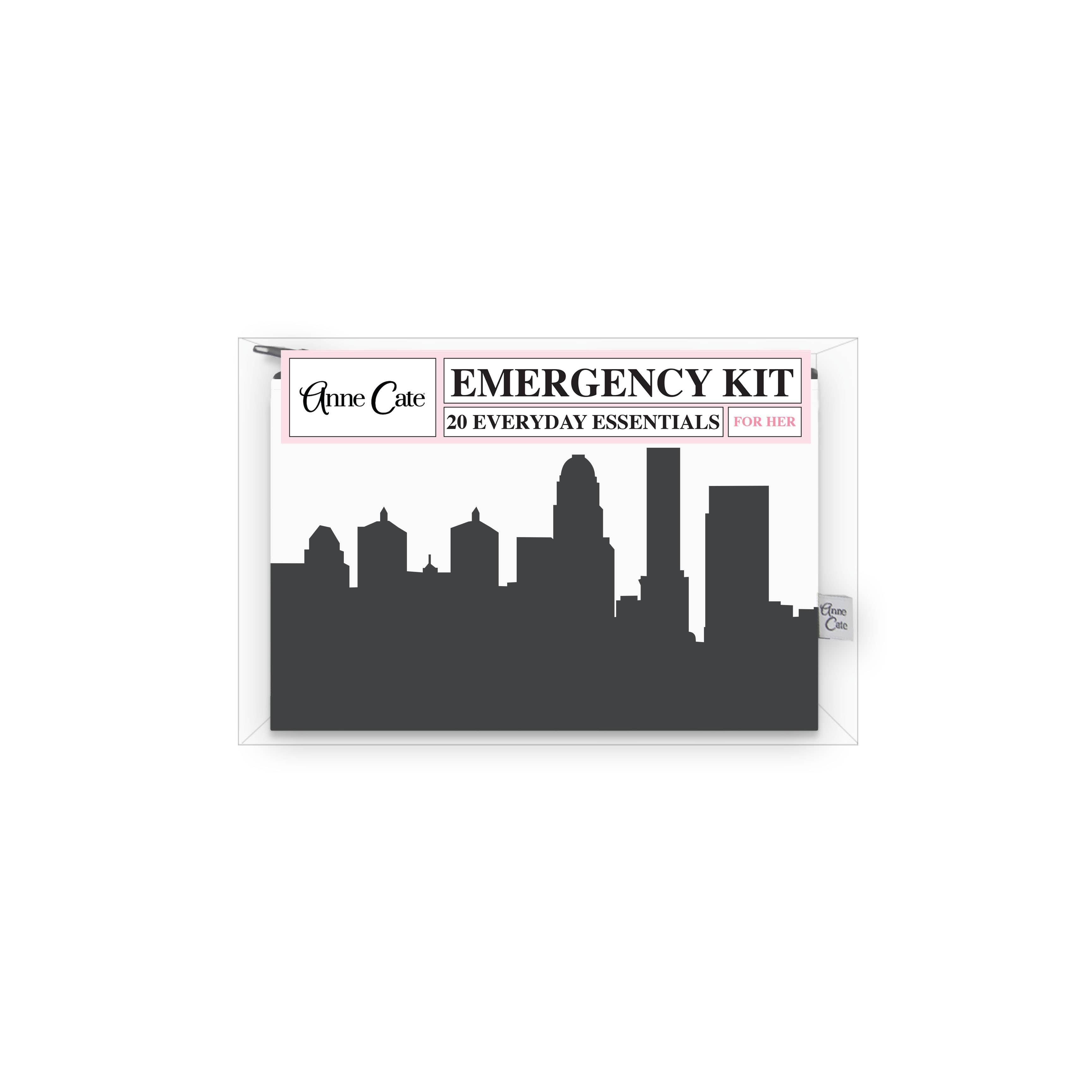 Anne Cate – wholesale Travel set – Skyline Mini Wallet Emergency Kit - For Her42