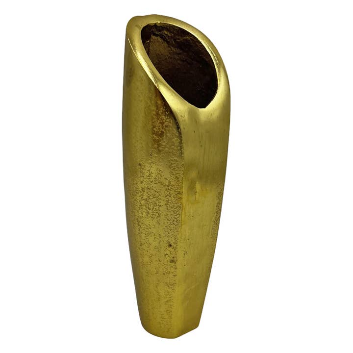 2626 Designs - Wholesale Vase - 11" High Aluminum Modern Flower Vase11