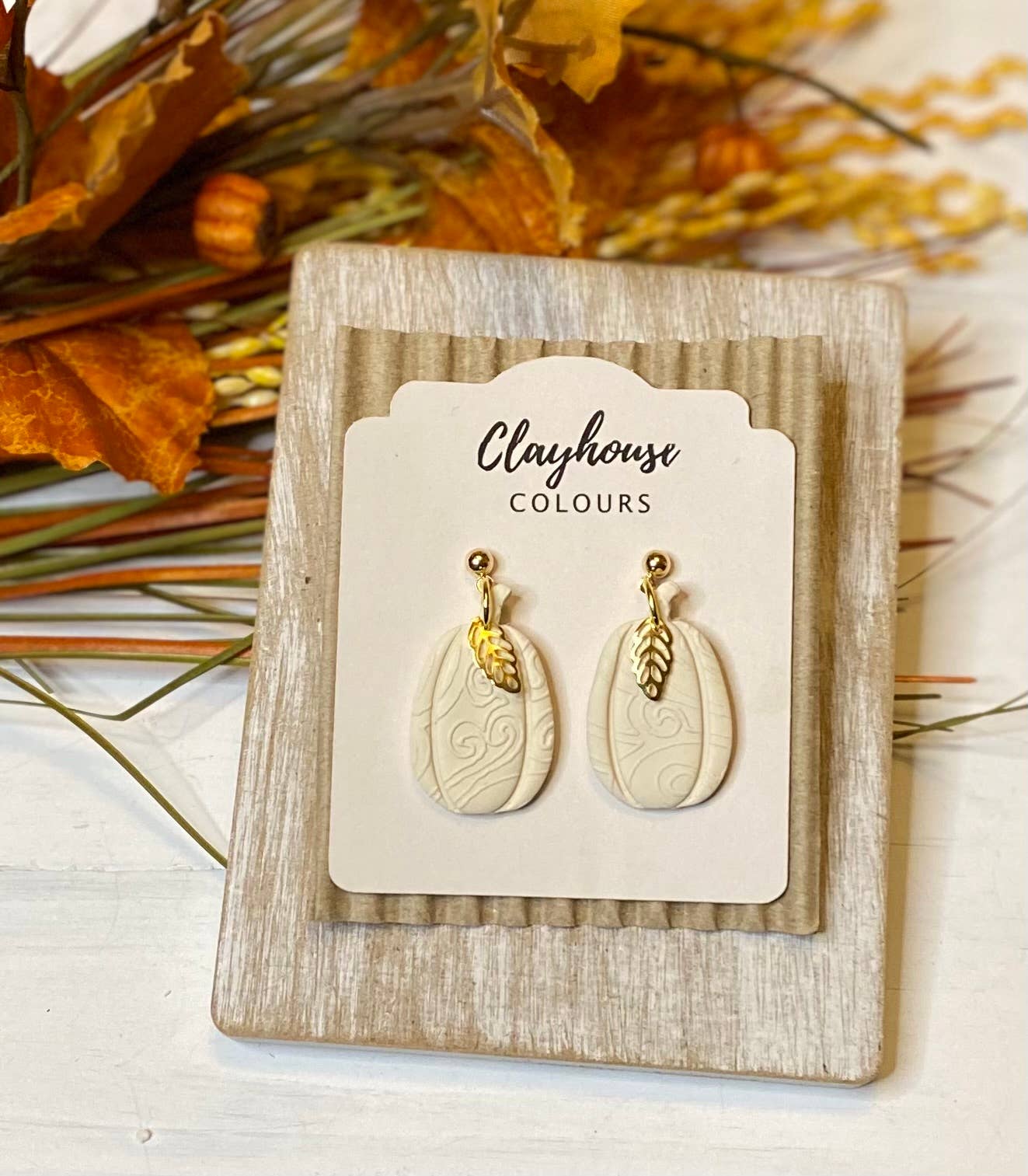 Clayhouse Colours - Vendita all'ingrosso Orecchini pendenti - Ciondoli di zucca alti1