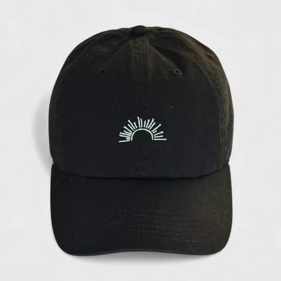 Sunrise Embroidered Dad Hat for wholesale by Studio Notion