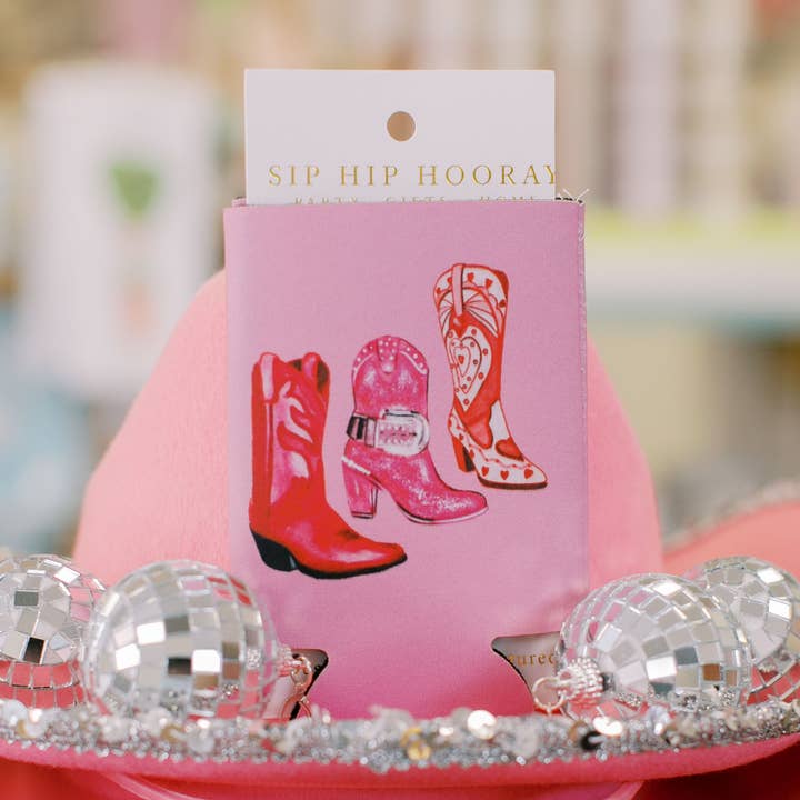 Stivali da cowgirl Western Bling Can Cooler- Rodeo per la vendita all'ingrosso da parte di Sip Hip Hooray