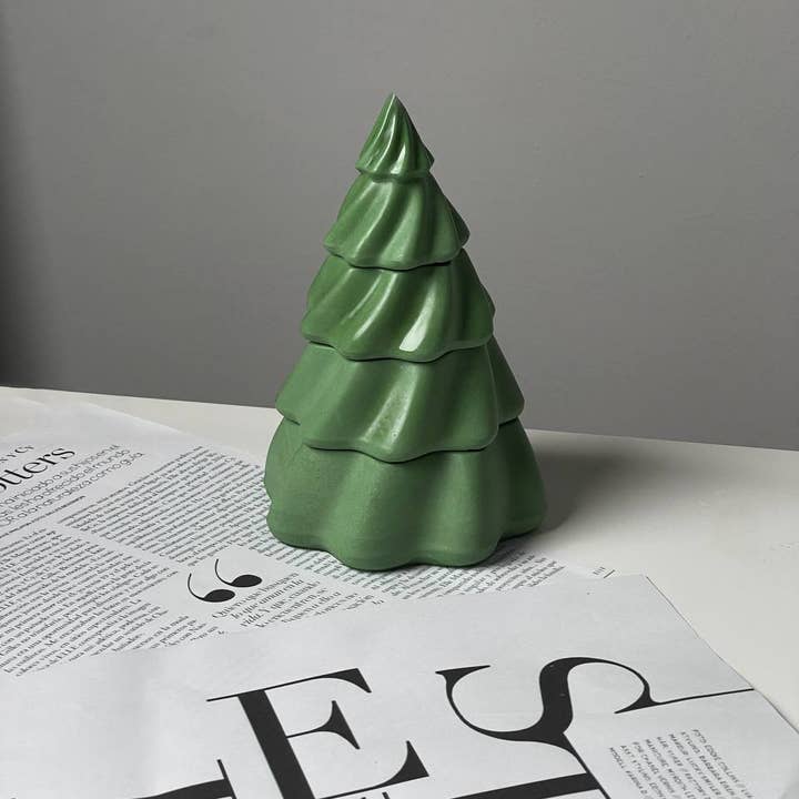 Ronaja Home - Wholesale Pillar Candle - Transforming 3-in-1 Christmas Tree Candle (Type #1)4