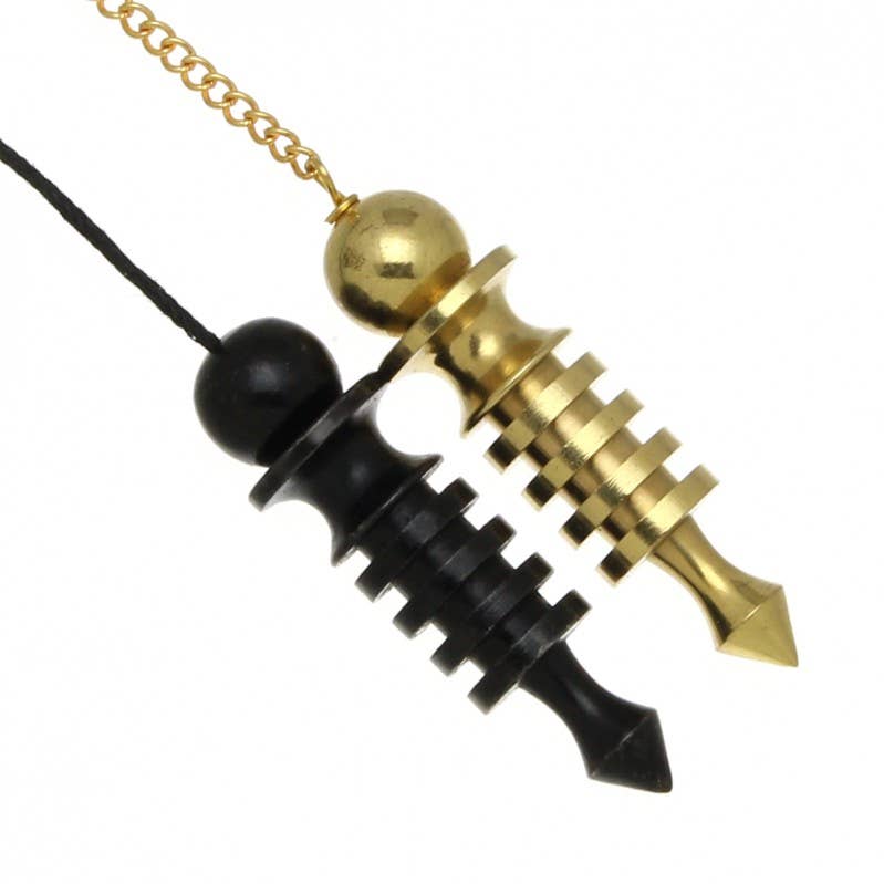 UniArt - Wholesale Spiritual Stone/Crystal - Isis metal pendulum with witness4