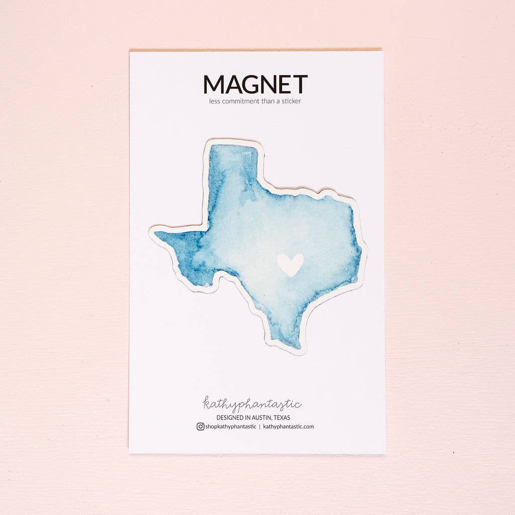 kathyphantastic - Vendita all'ingrosso Calamite - Magnete con mappa di Austin, Texas4
