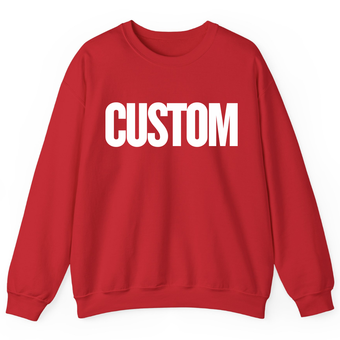 TheWorldOfMYes – wholesale Graphic sweatshirt – Unisex – Custom Printed Sweatshirt with Your Text or Logo4