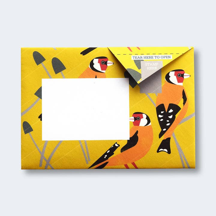 pigeonposted - Wholesale Stationery/Notecard Set - Dawn Chorus Pigeon letter pack