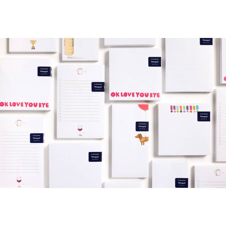 E. Frances Paper - Wholesale Notepad - Chubby Heart Chunky Notepad3