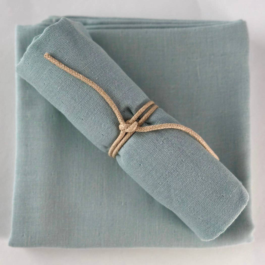 Saga Copenhagen - Wholesale Diaper (Cloth) - Baby - Muslin Cloth - Dusty Green - 100% Organic Cotton 2