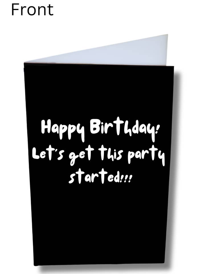 Hilarious Animal Birthday Card for wholesale by GrouchCards