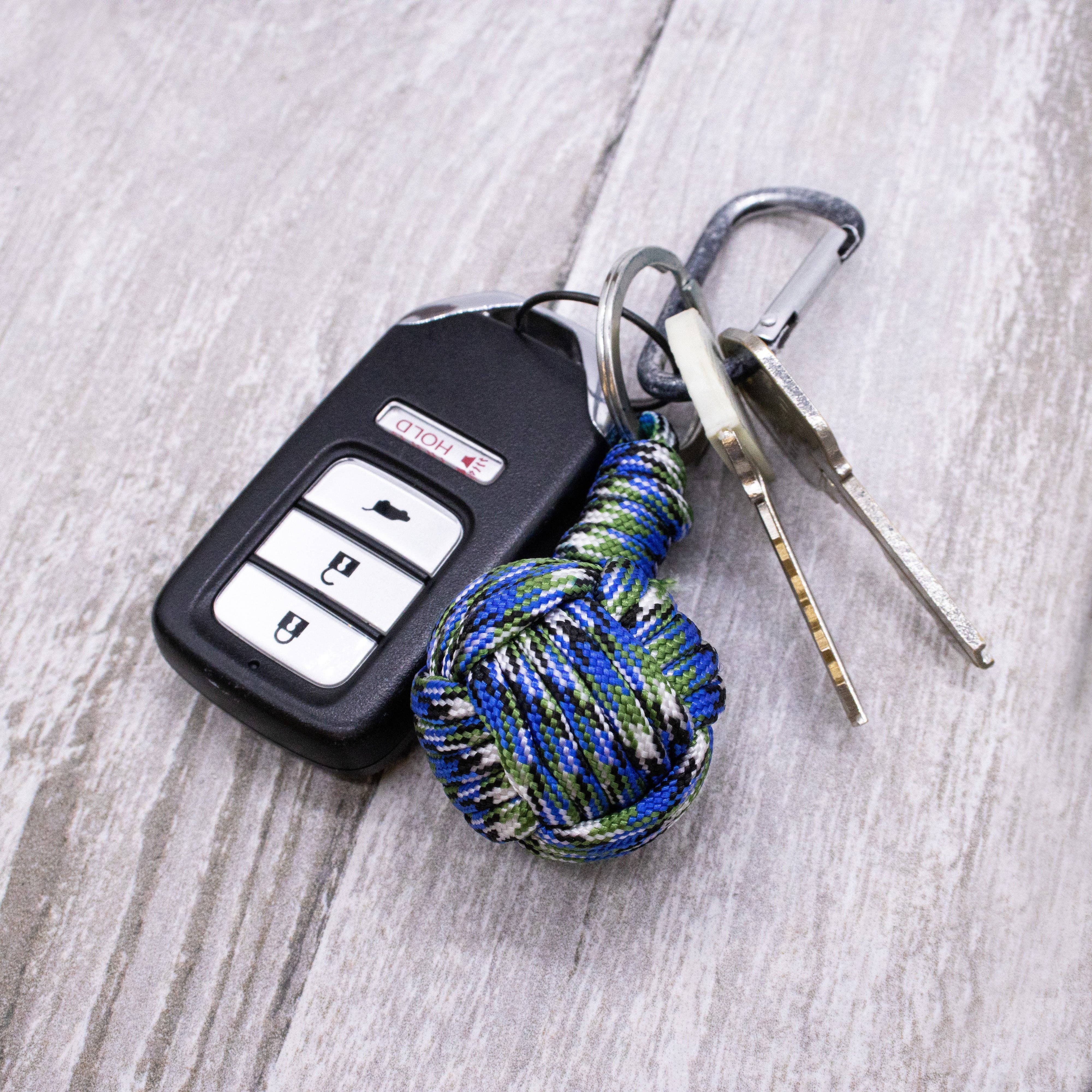 Natalia - Vente Porte-clés – unisexe - Porte-clés en paracorde - Lot de 123