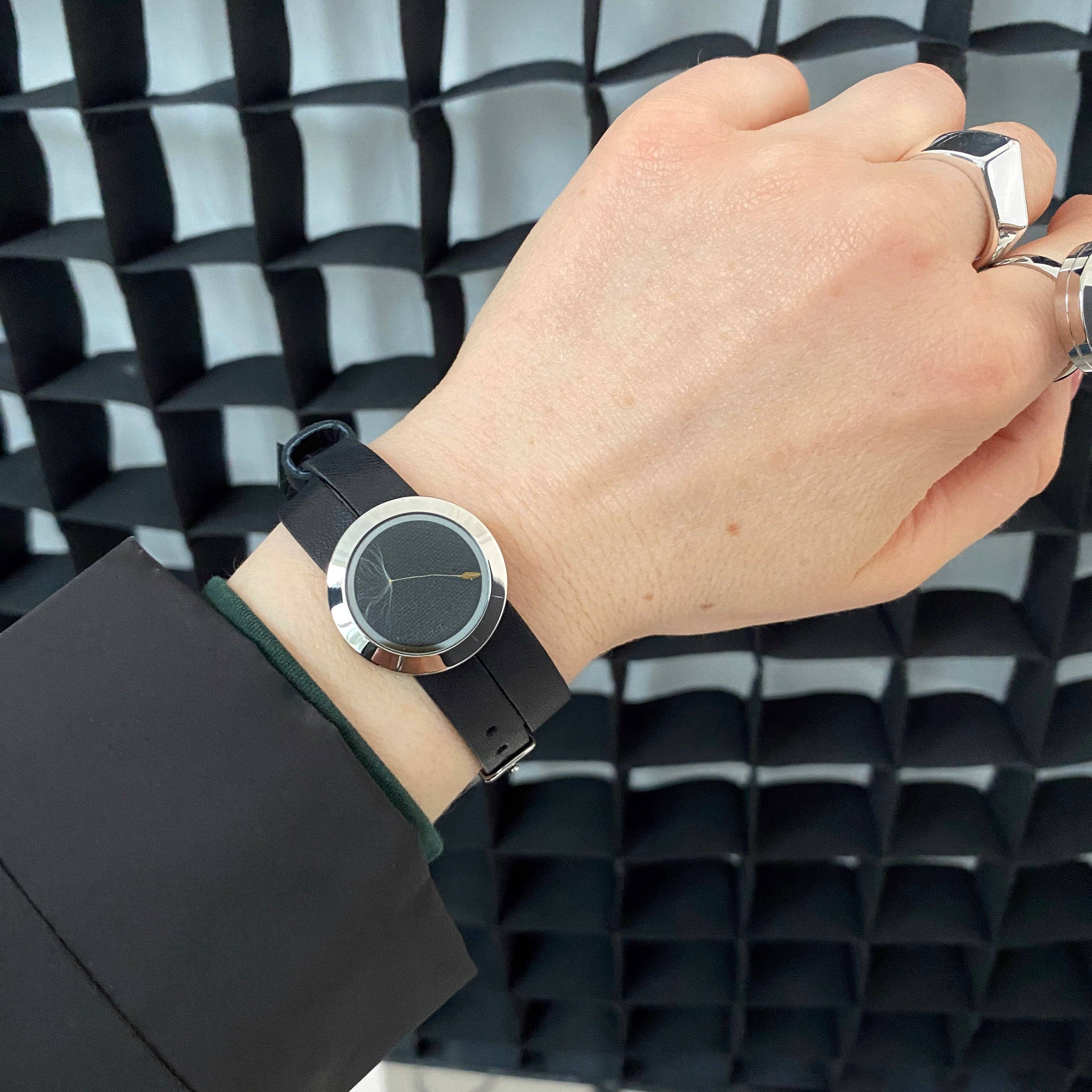 My Little Nature - Vendita all'ingrosso Braccialetto con ciondolo/pendente - Desideri nel Vento: Bracciale in Pelle con Semi di Dente di Leone5