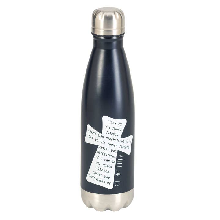 Dicksons - Wholesale Water Bottle - Water Bottle I Can Do All Things 17 oz