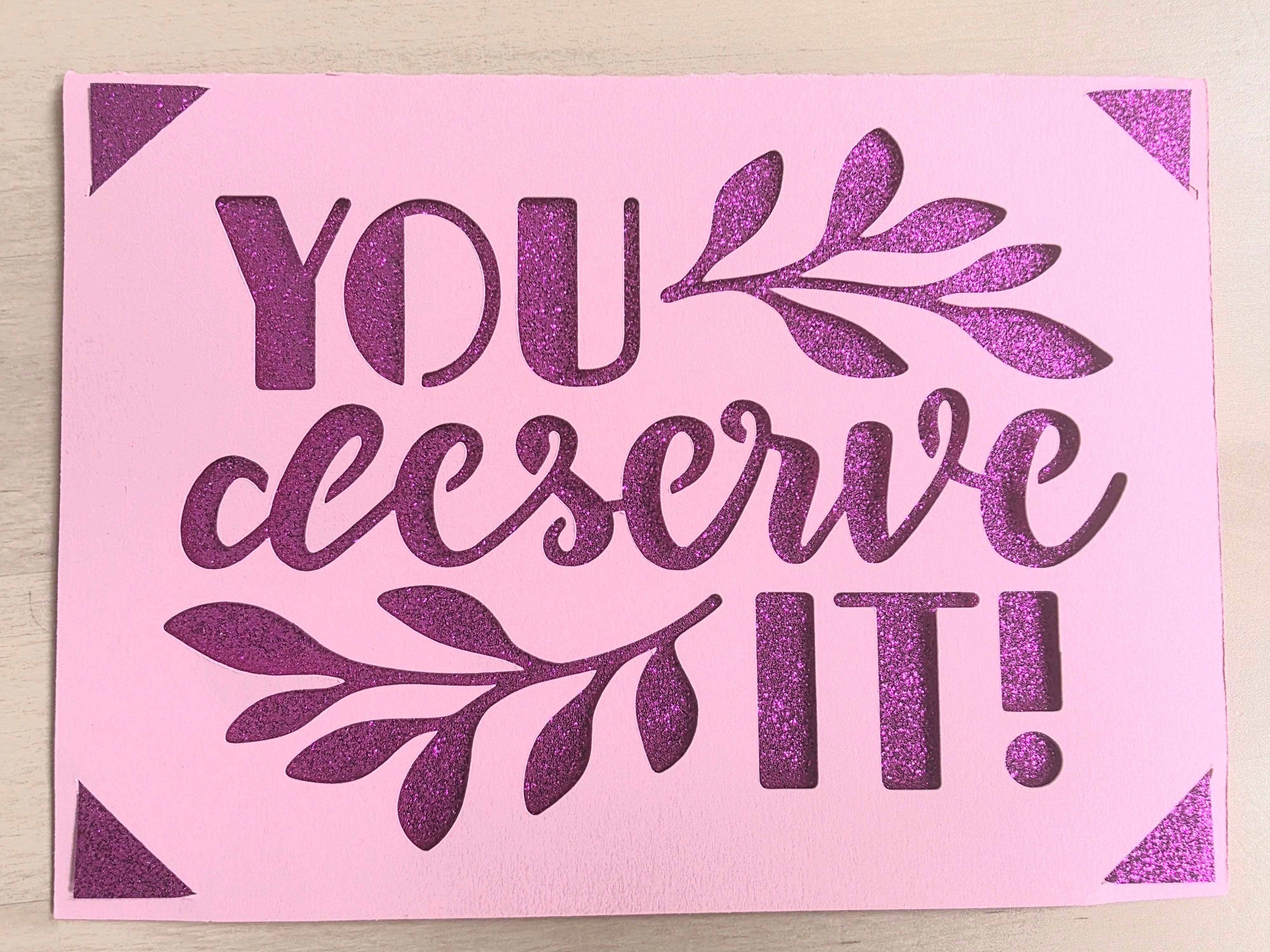 Cakaza – wholesale Everyday greeting card – Occasion Cards: You Deserve It2