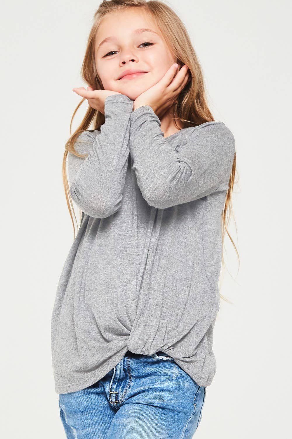 Good Girl - Vente T-shirt – enfant - T-shirt à manches longues à nœud torsadé13