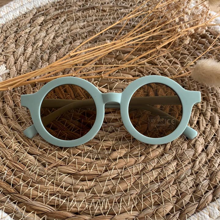 Unisex barns solglasögon i matt blått för wholesale av J’adore maman