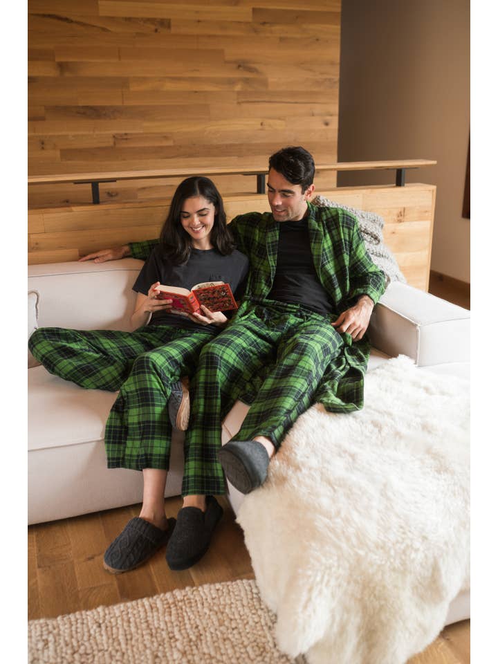 Leveret Pajamas - Wholesale Robe - Men's - Mens Flannel Robe for Winter6