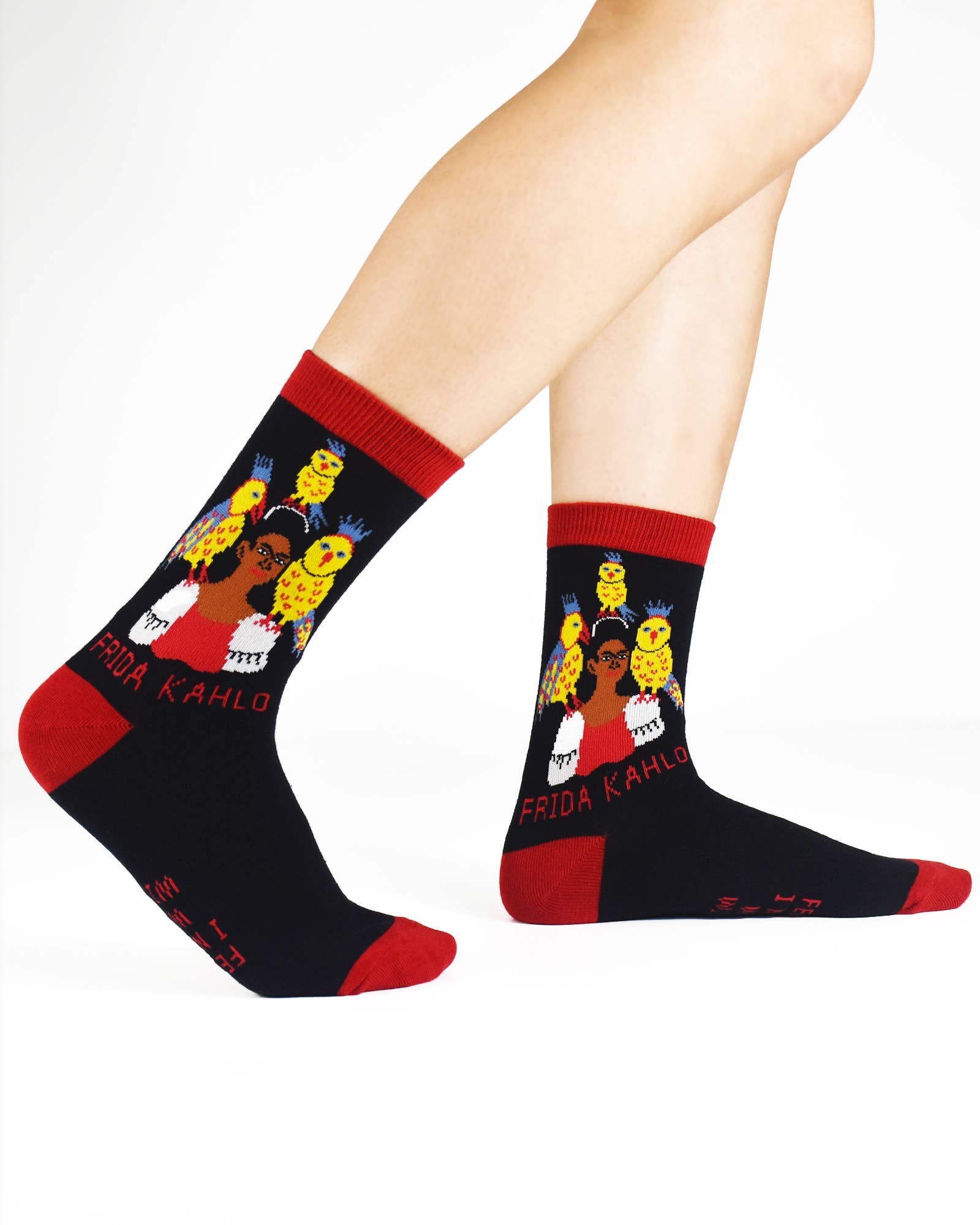 Maggie Stern Stitches - Wholesale Socks - Women's - Frida Kahlo Ankle Socks Medium2