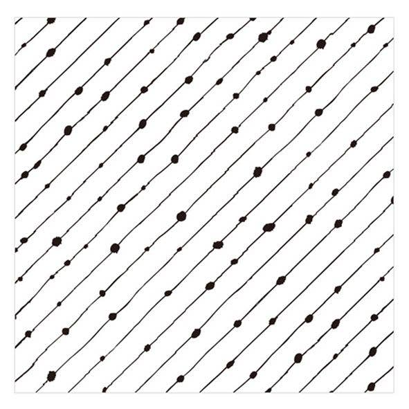 EcoQuality - Wholesale Disposable Napkin - Disposable White and Black Essence Square Lunch Napkins