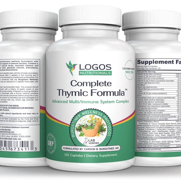 Logos Nutritionals, LLC - Vente Supplément oral/vitamine - Kit de santé du système immunitaire1