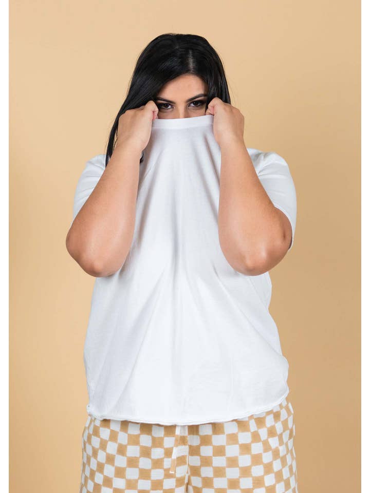 Wonder T-Shirt - White for wholesale on Faire5