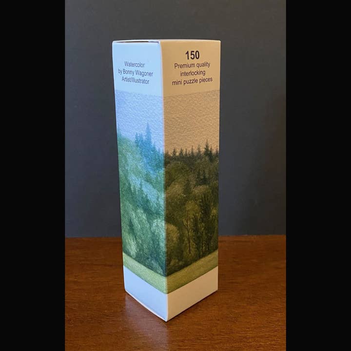 Spring Scene Mini-Puzzle for wholesale by Bonny Wagoner - Artist/Illustrator