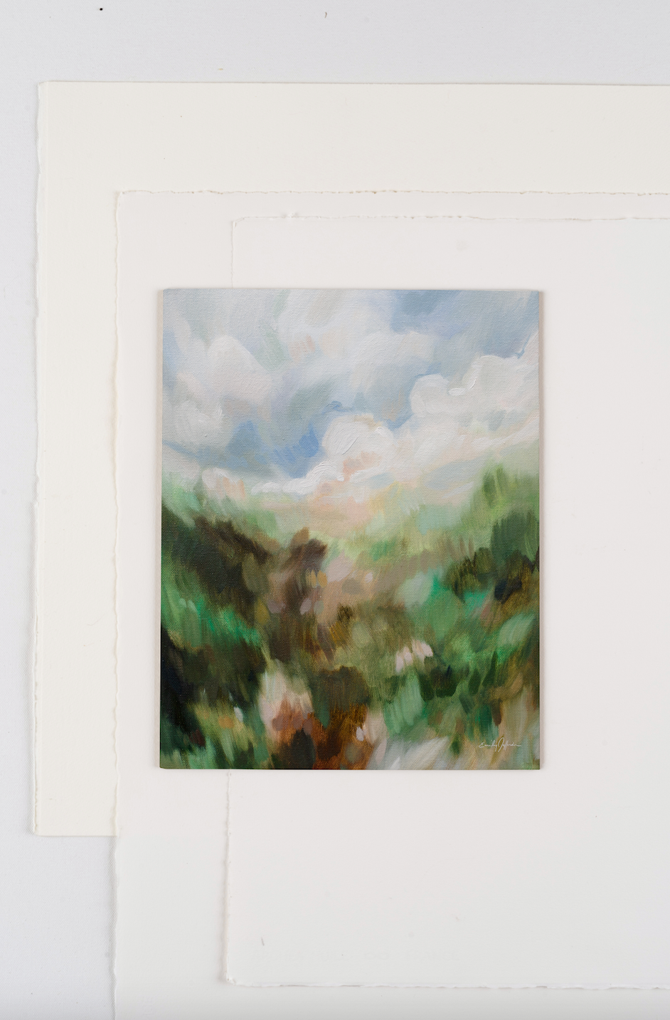 Emily Jeffords - Wholesale Art Print - "You Belong In Lush Places" A Canvas Print by Emily Jeffords0