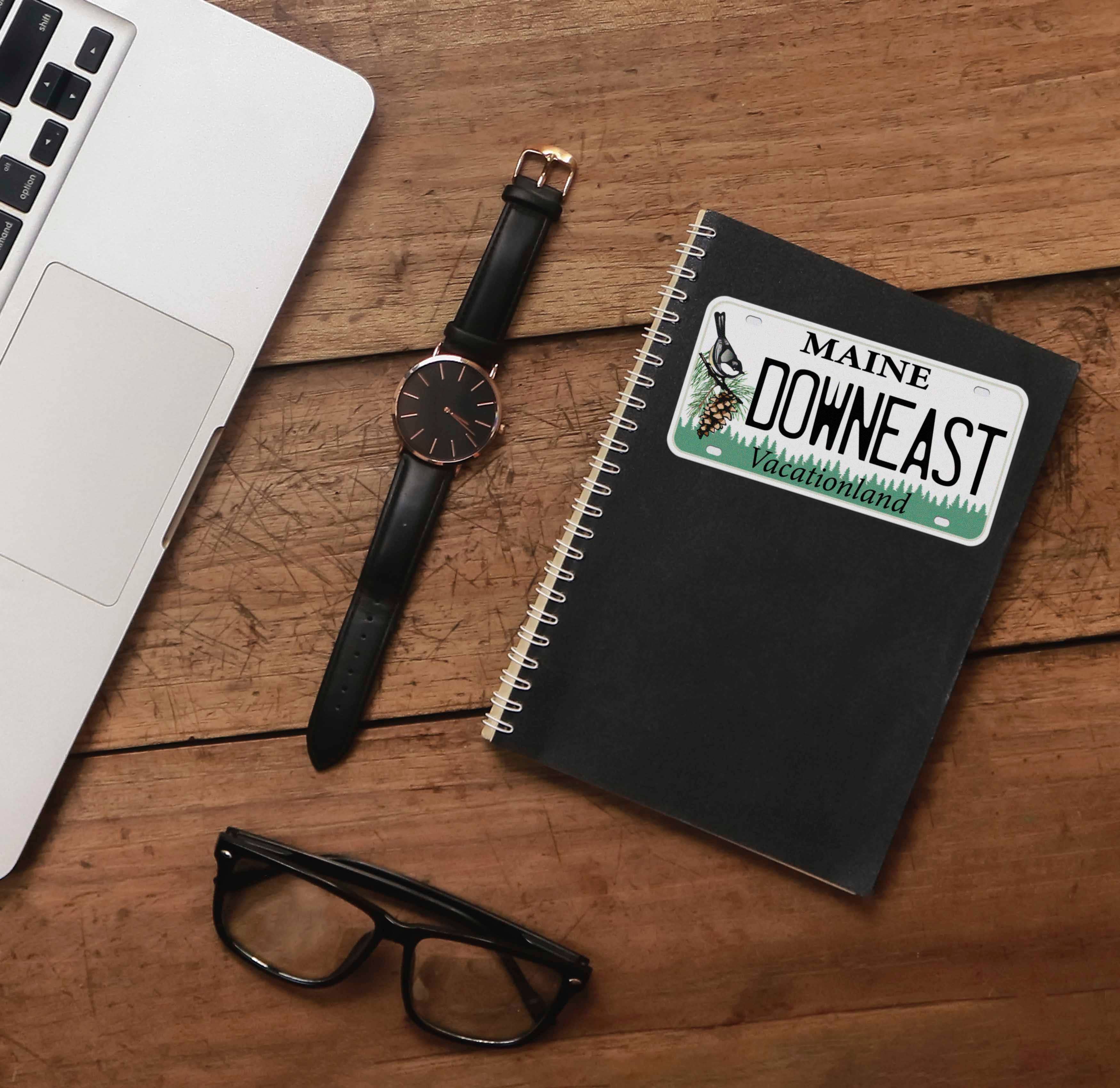 Sentinel Supply - Wholesale Sticker - Maine License Plate Stickers - Custom ME City Decals6