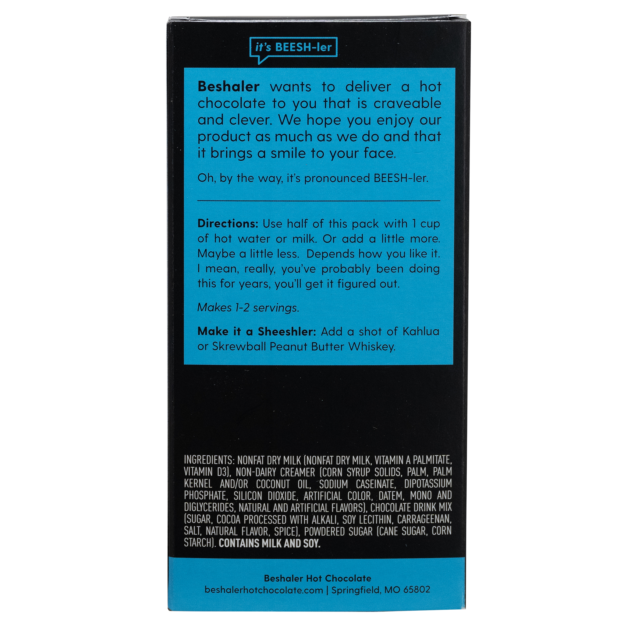 Beshaler Hot Chocolate - Wholesale Hot cocoa mix/kit - Mom Jeans6
