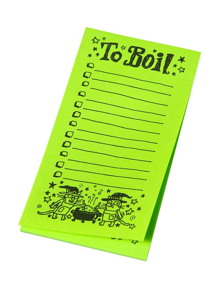 bloc de notas de comestibles toil & trouble para venta al por mayor de gentle thrills