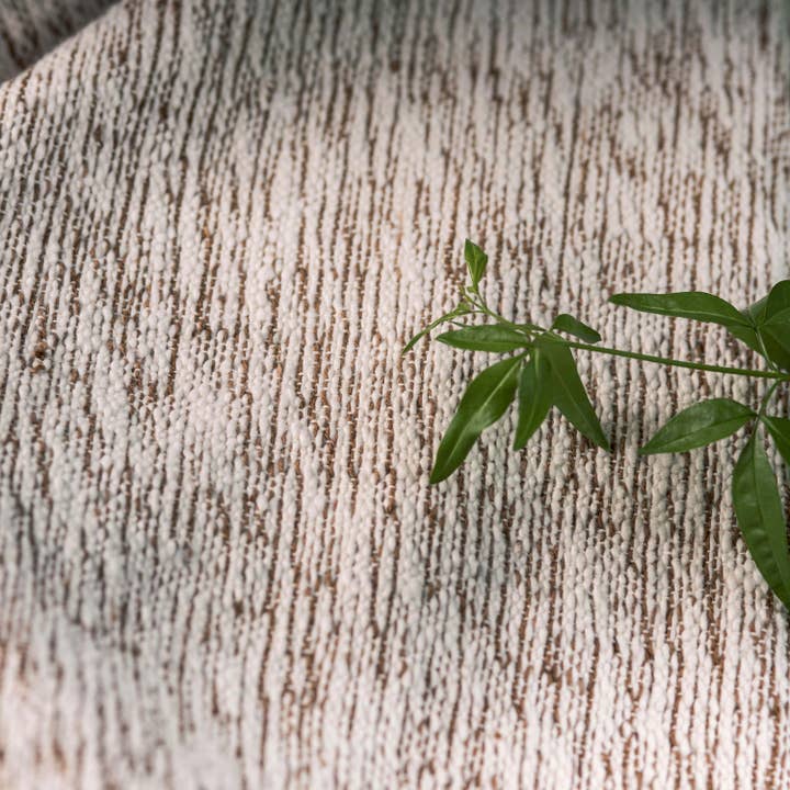 Under The Bough - Wholesale Throw Blanket - Matizado Handloomed Cotton Blanket — Sepia4