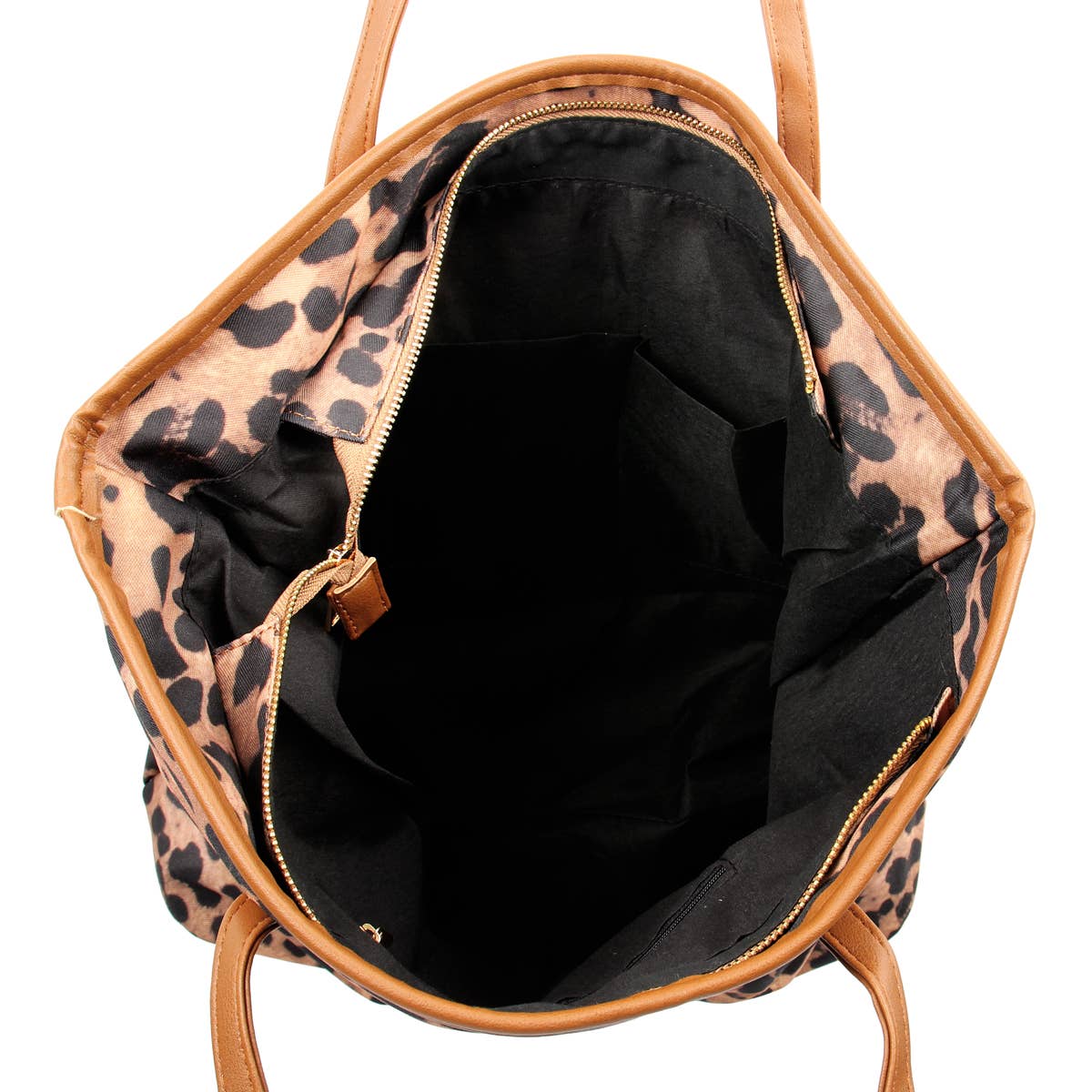MYS Wholesale Inc - Wholesale Tote Bag - Women's - Spacious and Stylish Leopard Tote Bag1