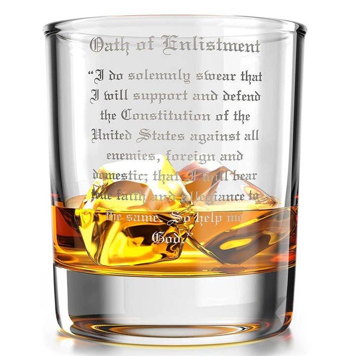 Old Southern Brass – wholesale Cocktail-/likörglas – Militär ed om värvning - whiskyglas1