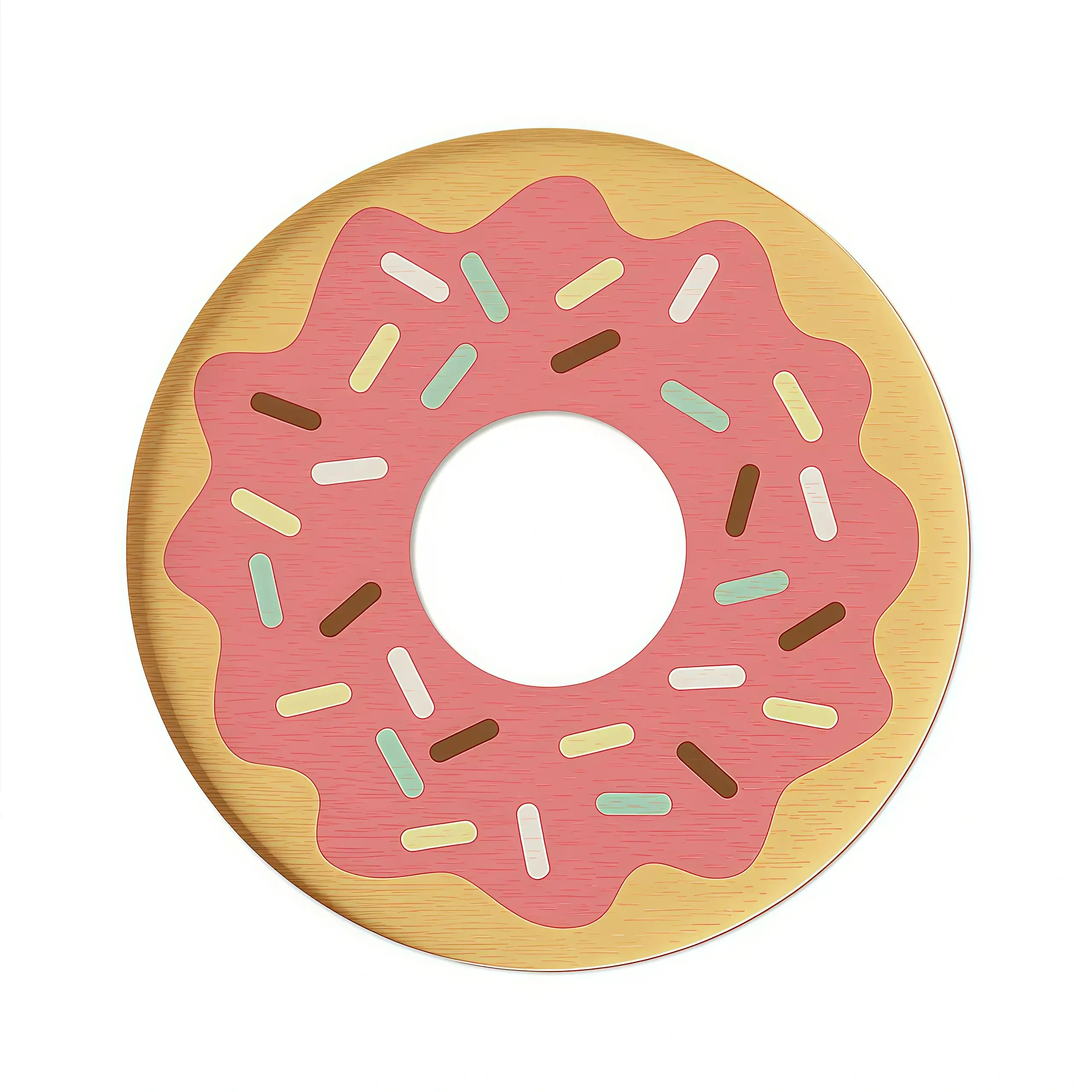 Otterware – wholesale Coasters – Novelty Doughnut Diatomaceous Earth Coasters3