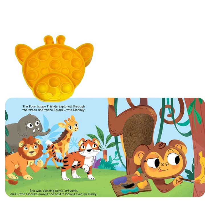 Little Hippo Books - Wholesale Book - Kids - Little Giraffe - Your Sensory Fidget Friend