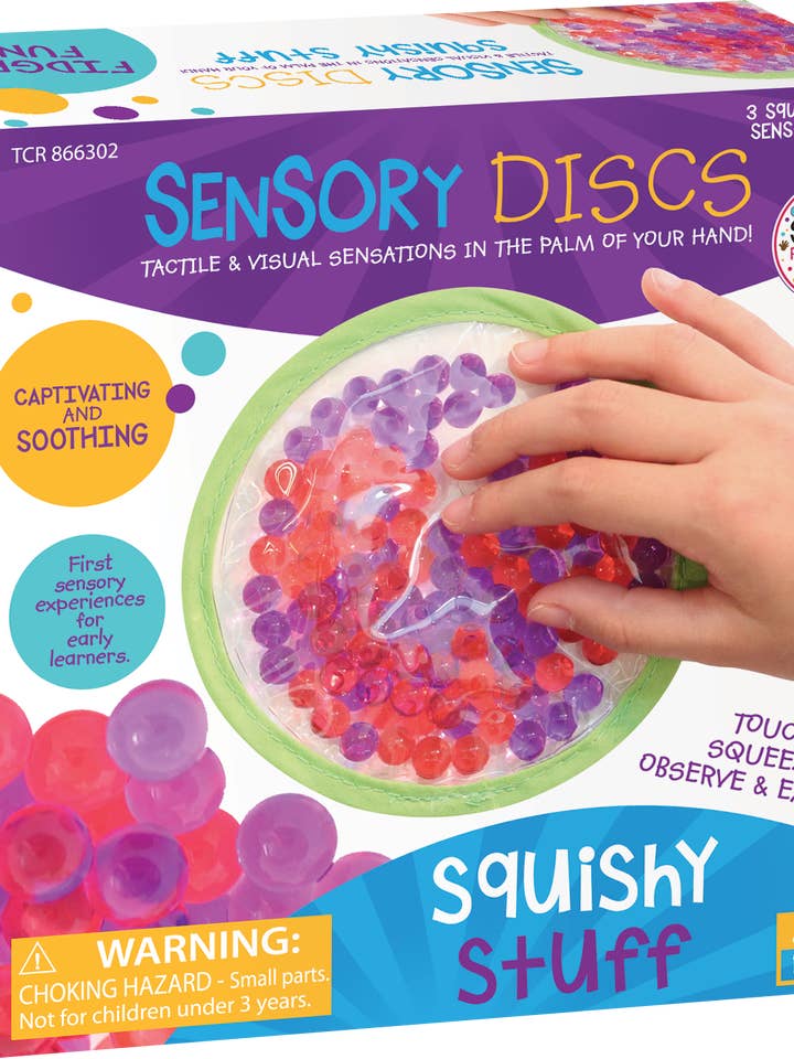 Sensory Playtivity™ Sensory Discs: Squishy Stuff for wholesale by Teacher Created Resources