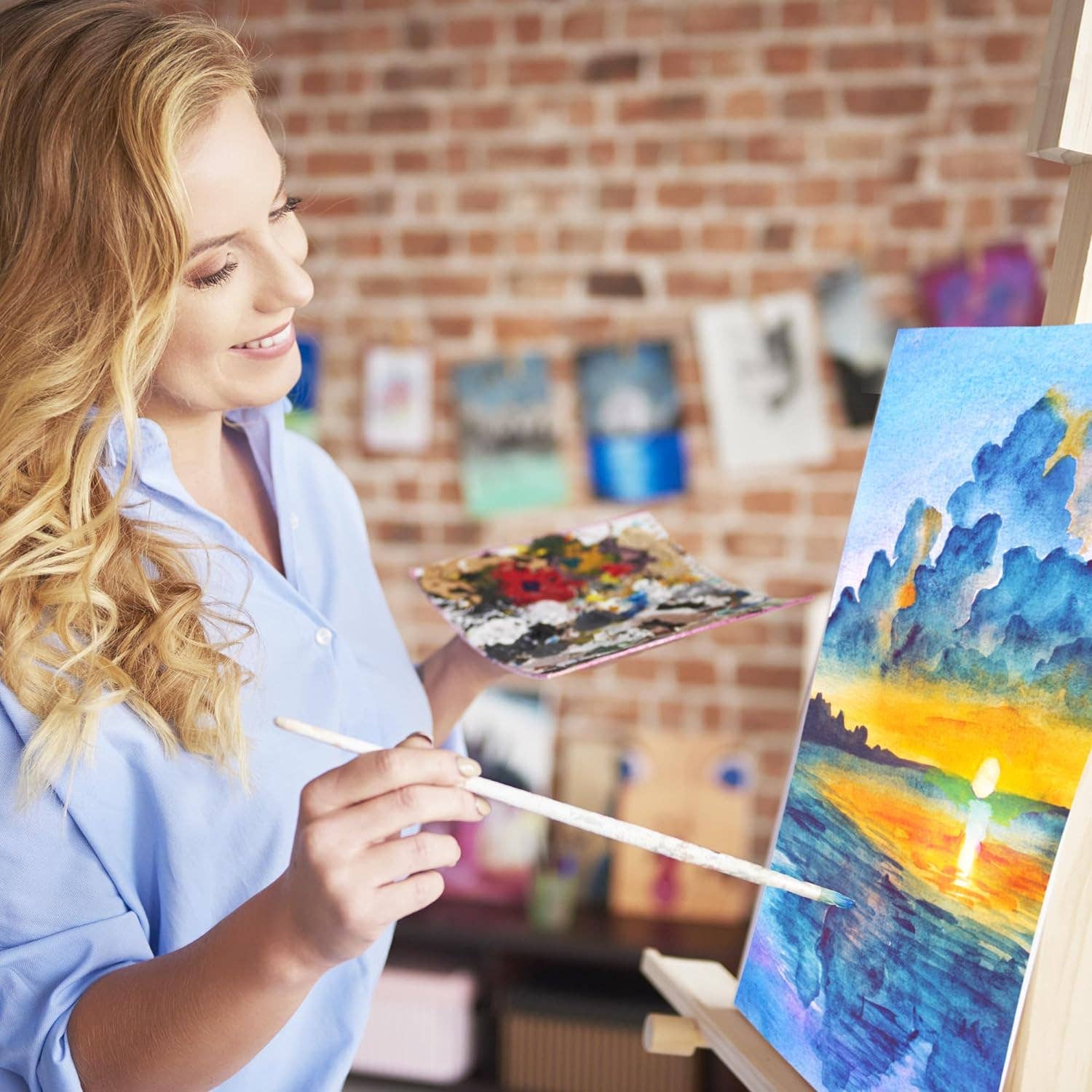 Keff Creations - Wholesale Blank Canvas - 32 Pack Professional Canvas Boards for Painting6